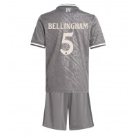 Camiseta Real Madrid Jude Bellingham #5 Tercera Equipación para niños 2024-25 manga corta (+ pantalones cortos)